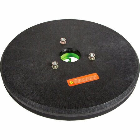 GLOBAL INDUSTRIAL 17in Replacement Pad Driver for Walk-Behind Scrubber & 34in Ride-On Scrubber 641247